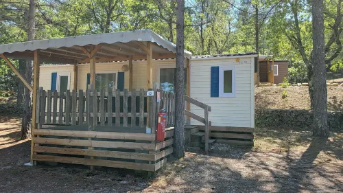 Camping de Graniers - Bergblick