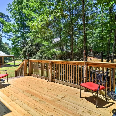 Waterfront West Point Lake Cabin w/ Private Dock!