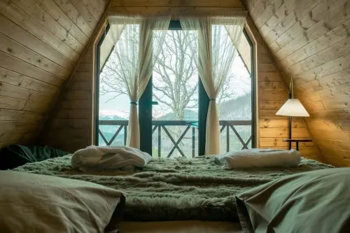 Mountain View Cabin in Forest, Ankyun