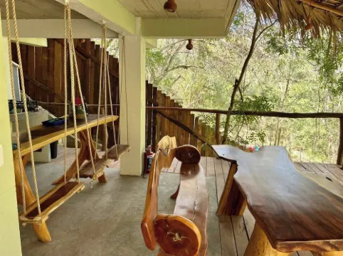 Devine virgin bay New tree house pvt/room palapa