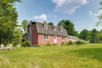 Fire Pit & On-site Pond: Wooded Walton Home!