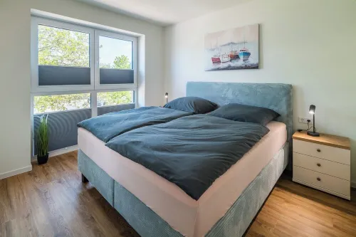 5 minutes from the Wadden Sea, vacation apartment with sauna