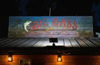 Private Lake View House Rental close to wonderful Big Bass Grill restaurant