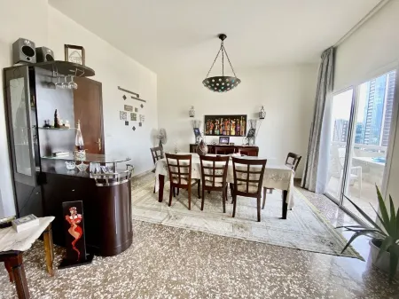 A penthouse overlooking the Mediterranean