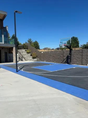 River Front Property with Boat Dock, basketball court BBQ and View