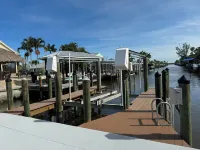 Pine Island canal home with boat access to Gulf.