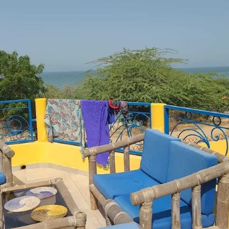 Villa with pool facing the sea Mbour
