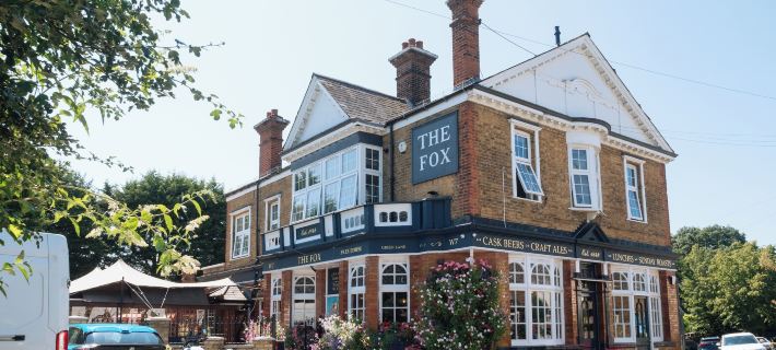 The Fox Pub & Inn Hotels in Ealing