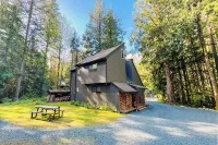 Forested 4 BR w/ Games, Fire Pit & Wood Stove - Homestays
