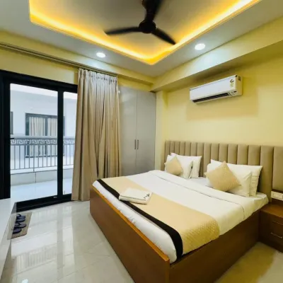 Akshay Premium Suites1 BHK Serviced Apartments Near Artemis Hospital Sector 52 Hotels near Artemis Hospital Gurgaon