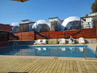 Glamping Domos Lago rapel - piscina