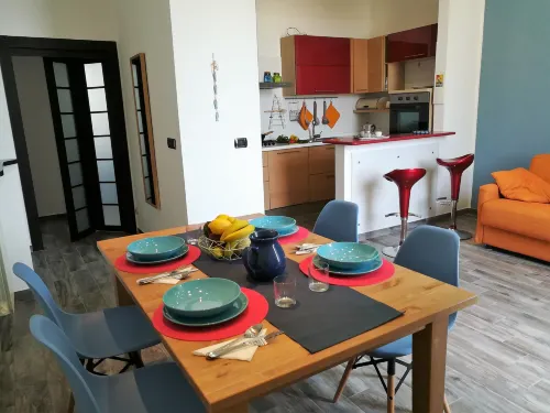Air-Conditioned Apartment in the Center of Formia 400 Meters from the Station - balcony
