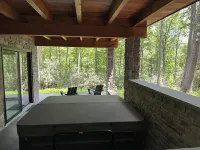 Brand new completed June 2025 with Hot tub and River - Wifi