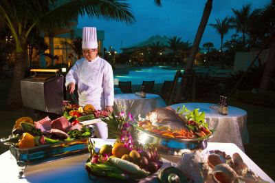 レストラン ラグナガーデンホテルの写真