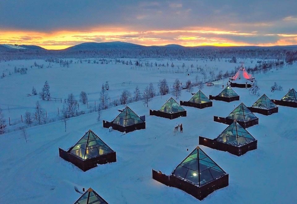 Aurora Pyramid Glass Igloos,Kittila Updated 2024 Reviews & Prices