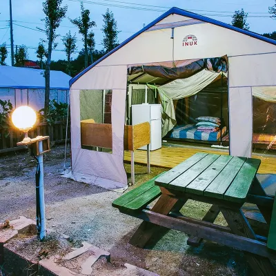 仁川旺薩諾託坎平姜飯店 王山海水浴場（Wangsan Beach）附近的飯店