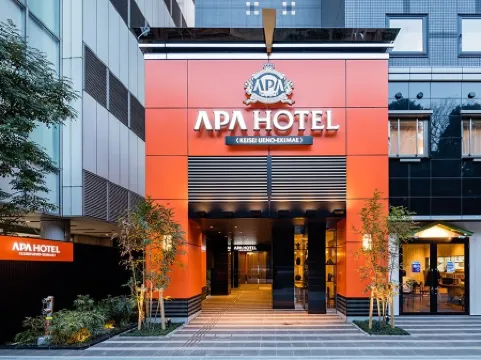 APA Hotel(Keisei Ueno Ekimae) Отели рядом со станцией Уэно