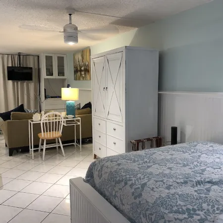 Water and Marina View Condo with Queen Sleeper and Heated Pool.