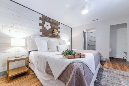 The Rustic Retreat!  With a game room & a great outdoor vibe!