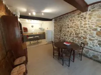 old stone village house