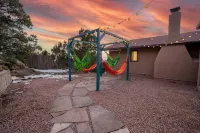NEW! Mountain views, arcade, hot tub, 3000sqft Hotels near Ten Thousand Waves