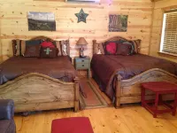 Secluded Cabin on 1000 Acre Ranch Between Lost Maples & Garner