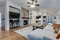 Amazing upgraded masterpiece with a nice gym upstairs, full kitchen, and games!