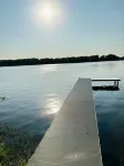 Ruby's Red Door Retreat on Swenson Lake welcomes you to serenity