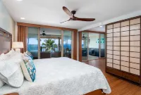 New! Top Floor! Spacious Oceanfront Condo with Amazing Lanai and A/C!