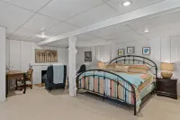 3 bedroom/2 full bath lakefront home with gentle slope to private covered dock