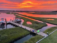 Happy Ours! Sound waterfront TH with dock stunning views! ~5 min walk to beach.