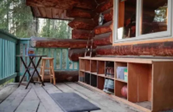 Private Aurora Log Cabin in Fairbanks Northern Lights Views