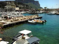 Unique panorama with the best view of Cassis