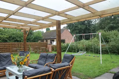 Spacious bungalow with large garden in middle of a medieval village Hotels near Cafe Massala