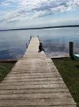 Lakehome near Houghton with Outdoor Sauna!