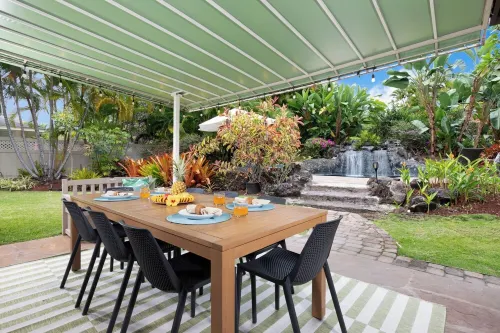 5★Tropical Oasis, Heated Pool, Waterfall, Gazebo, OceanView,❤️of Kona,NEW Remodel