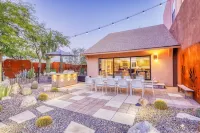 Stunning Arizona estate with mountain views, a heated pool, game room, & hot tub