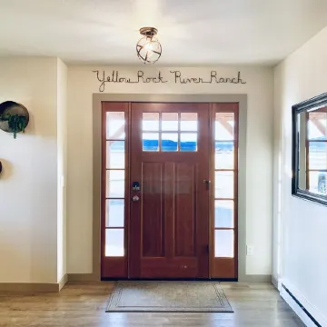Stunning views right on the Majestic Yellowstone River!