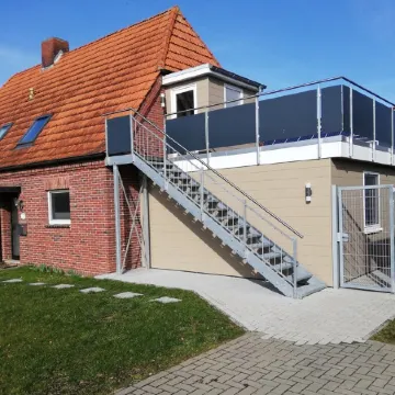 Borns Kajüte, Vacation Apartment North Sea Burhave in Ferienhaus Schenk, up to 2E+Child