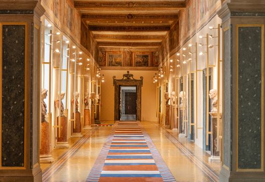 팔라초 탈리아 호텔의 우아한 객실 또는 식사 공간