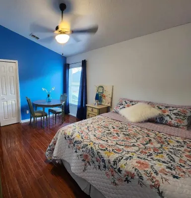 Private Spacious Room in Home, with Pool-The Oasis Room Hotels near Blue Cypress Lake
