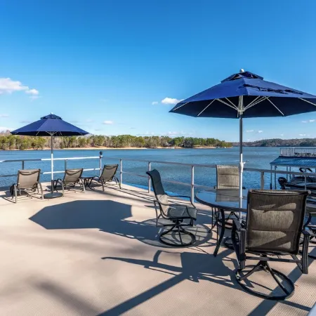 AMAZING LAKEVIEWS! Beautifully decorated 4 bdm waterfront home with 2-story dock