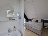 Water Villa in Balk with Private Jetty