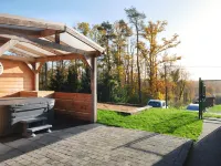 Quiet Villa with Hot Tub & Sauna Hotels in 