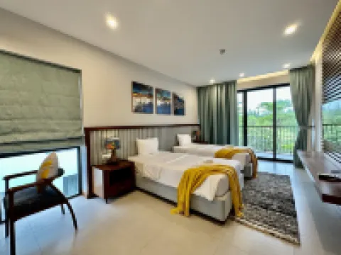 3卧室的沙灘別墅設有私人游泳池