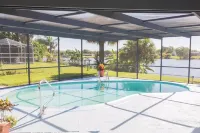 Waterfront Home With Pool