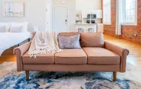 High Ceilings and Original Brick Walls - Stylish Historic Loft Retreat Hotels in Providence