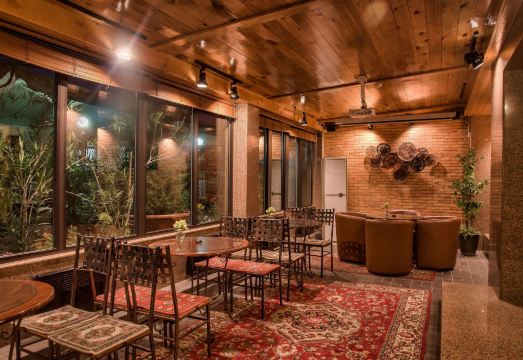 호텔 조식 전경