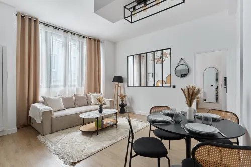 파리 중심의 수퍼브 아파트먼트