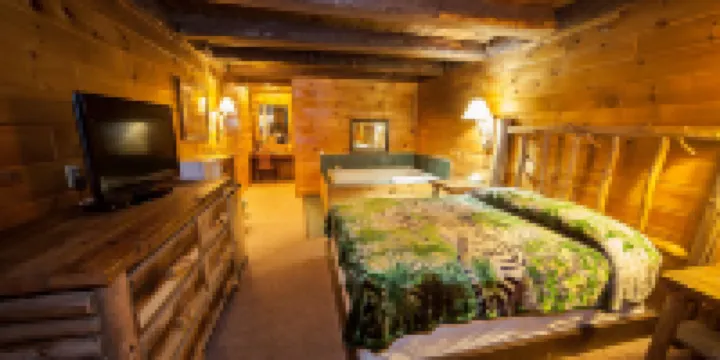Log Cabin Lodge & Suites - Deluxe, Non Smoking, With Fireplace Room
